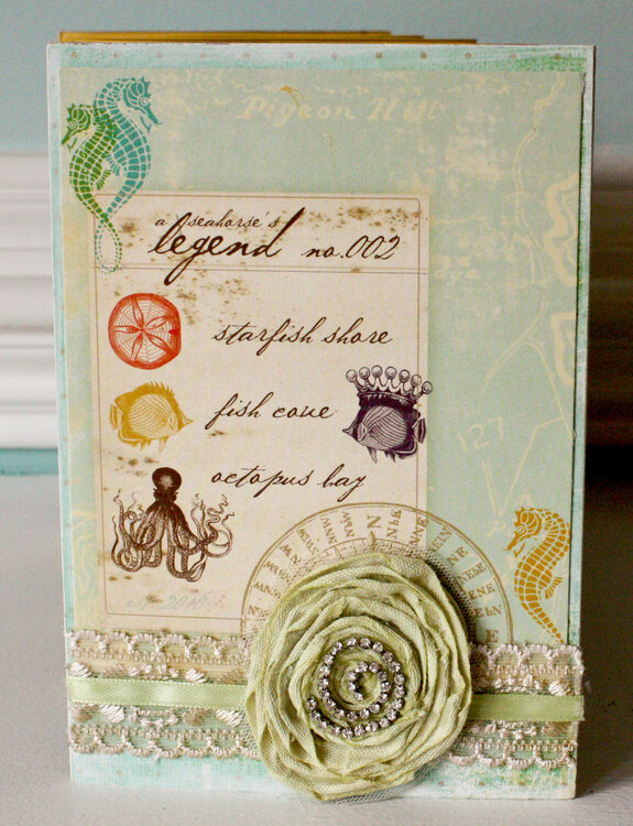 Seaside Retreat Accordion Mini Album