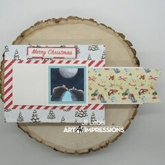 Hamster Critter Cubbies Waterfall Card
