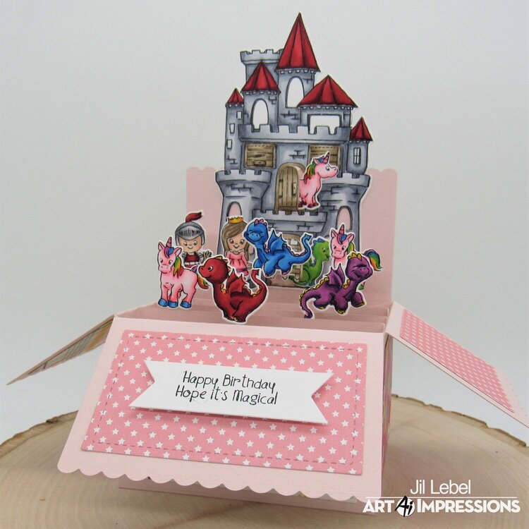 Castle Cubbies Box Card