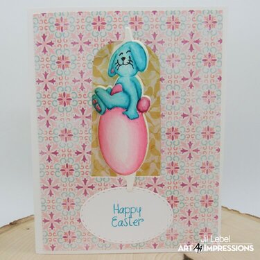 Easter Bunny Twist Card