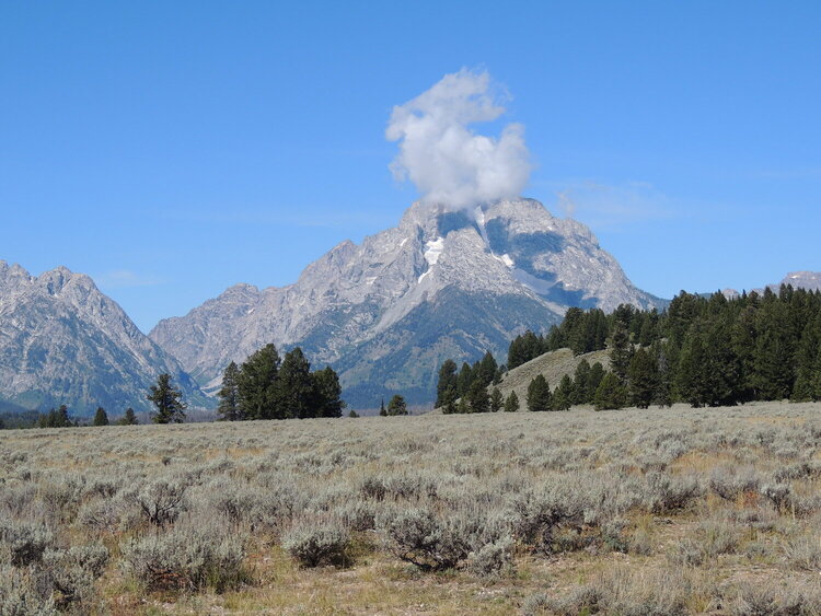 Small Cloud over Mountain