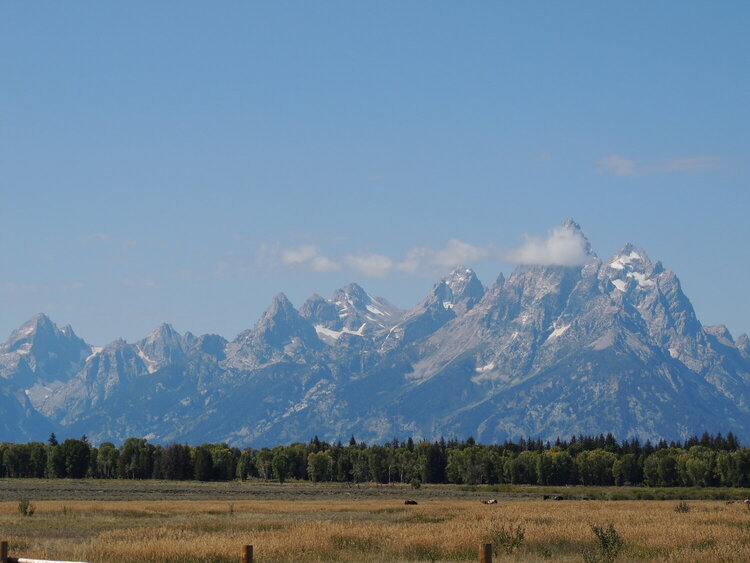 Grand Tetons, so beautiful...