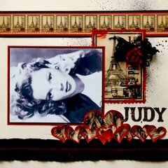 Judy Garland Layout