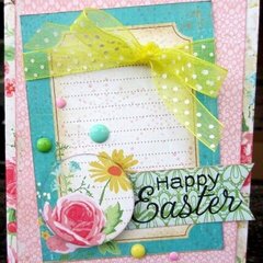 Easter card - Crate Paper Emma's Shoppe