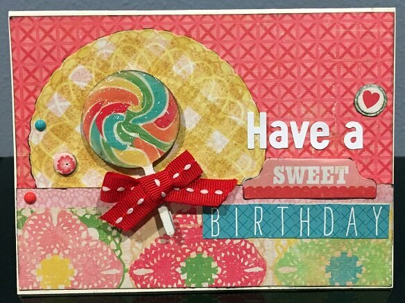 Have a Sweet Birthday card