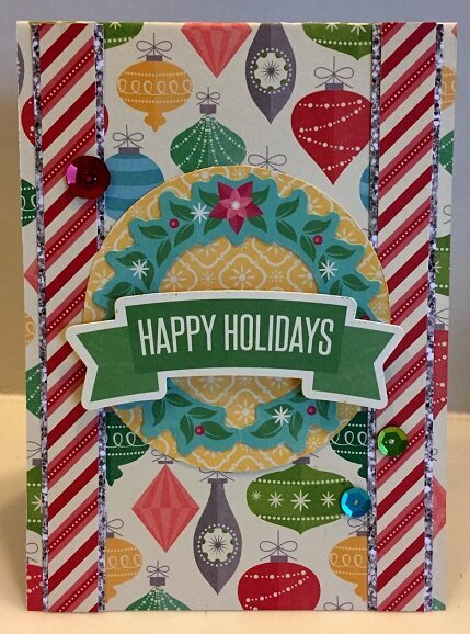 Happy Holidays - Jillibean Holly Berry card