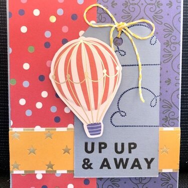 Up Up and Away Grad card