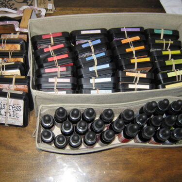 tim holtz distess ink pad storage