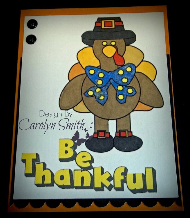 Be Thankful Card