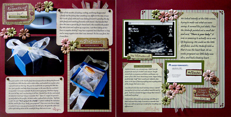 Baby Book Spread