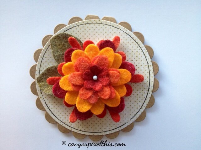 Felt Flower