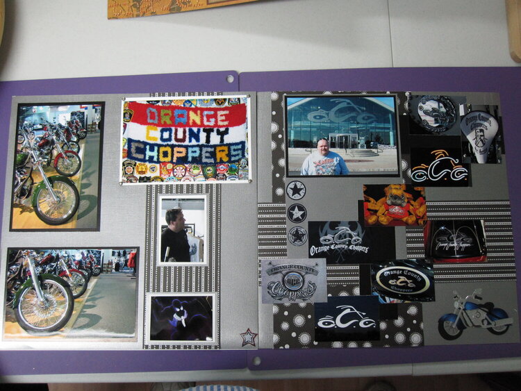 OCC Motorcycles 2 page layout
