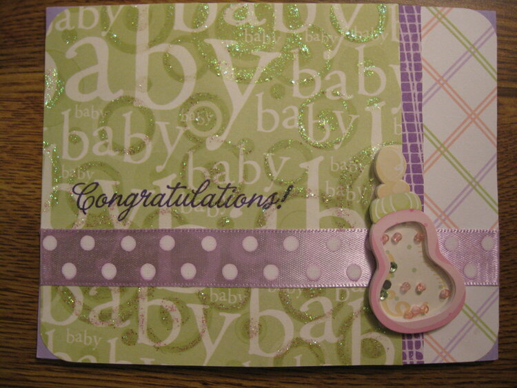 Congratulation baby