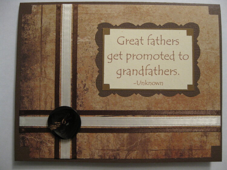 Grandfanthers day card
