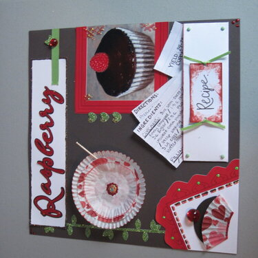 Double Chocolate Raspberry Cupcakes