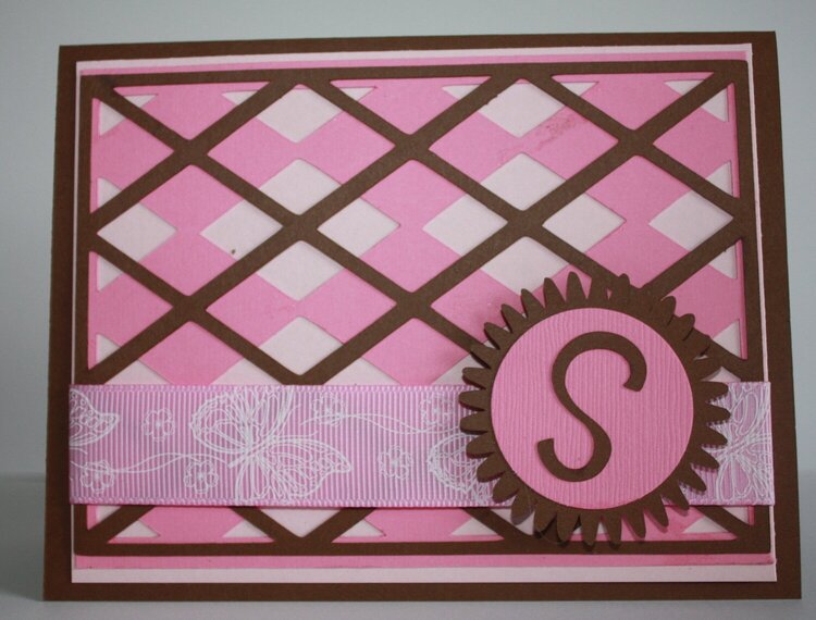 Monogram Card