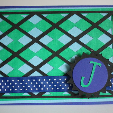 Monogram Card