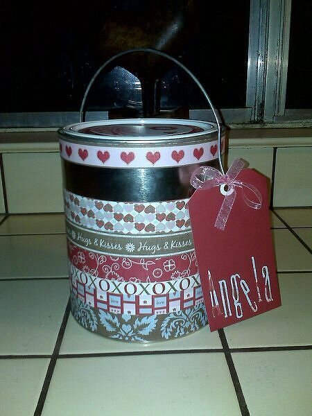 Valentine Paint Can