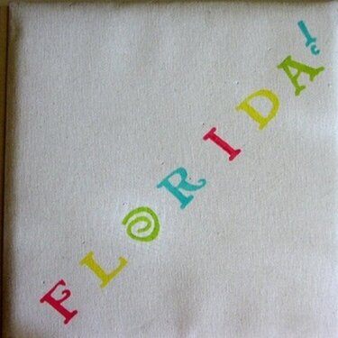Cover of my Florida Trip Album