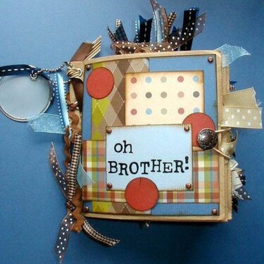 *oh BROTHER!* Paper Bag Album & Box