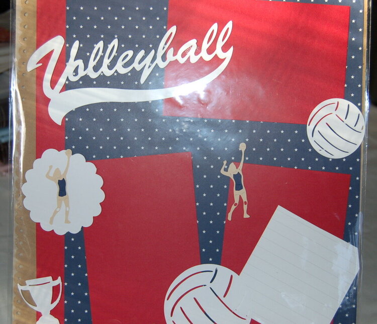 Volleyball layout
