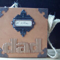 Father's Day Accordion Album Card Cover