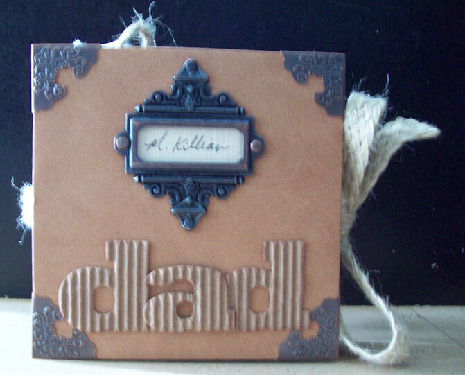 Father&#039;s Day Accordion Album Card Cover