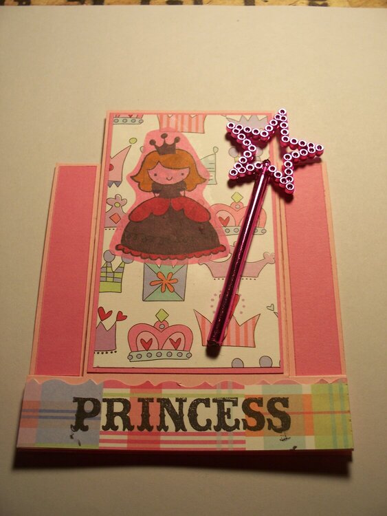 Birthday Card - Princess
