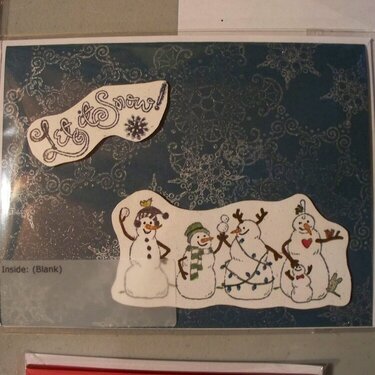 Giganta - Christmas Cards - Let it Snow