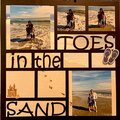 Toes in the sand