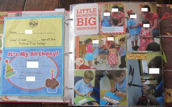 DS 2 Day Preschool w/ pocket pages