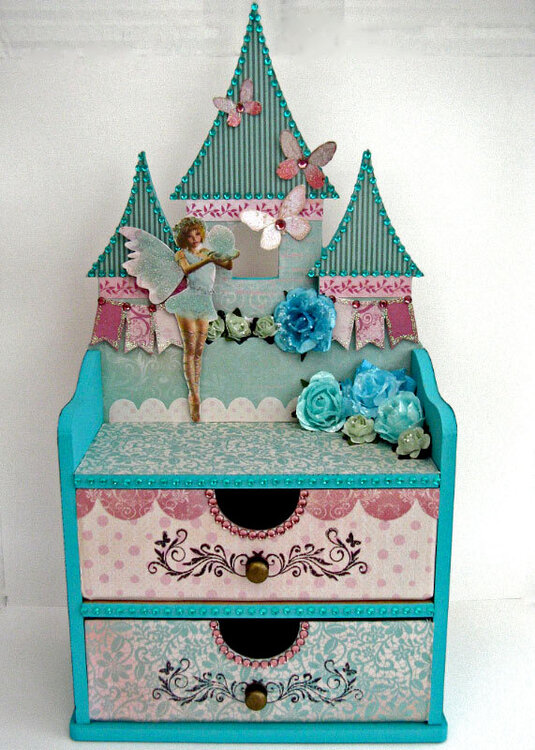 Kaisercraft Fairy Castle Jewellery Box