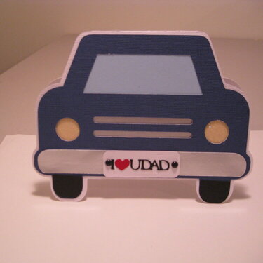Car Father&#039;s Day card