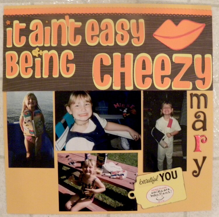 It ain&#039;t easy being cheezy