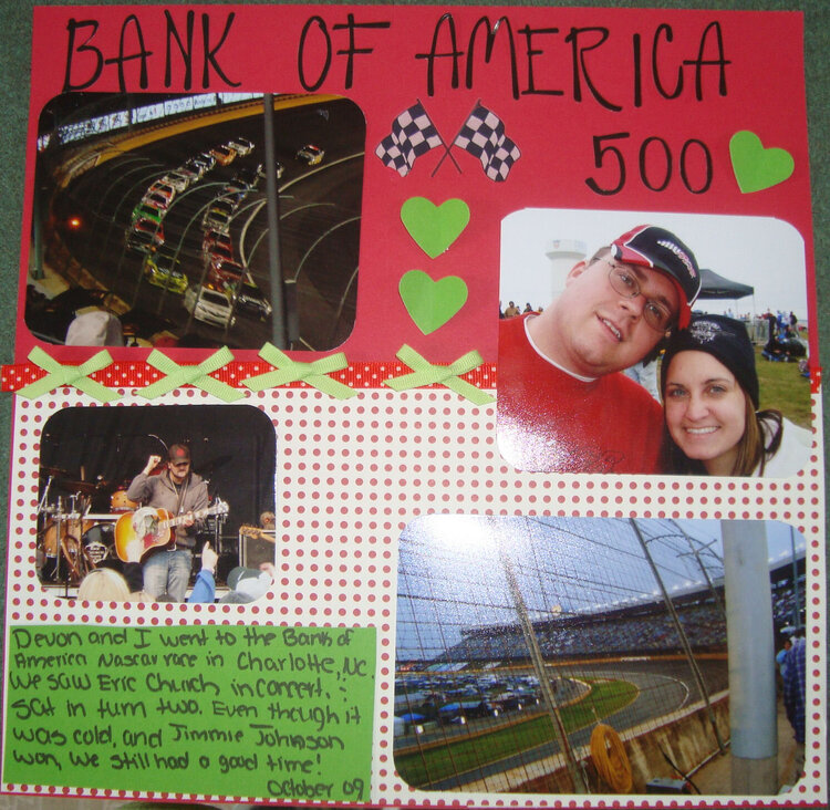 Bank of America 500