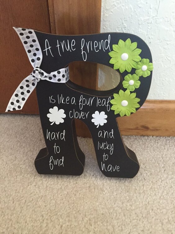 Personalized Letter Sign