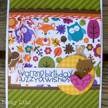 Warm &amp; Fuzzy Birthday Wishes *My Creative Scrapbook Kit