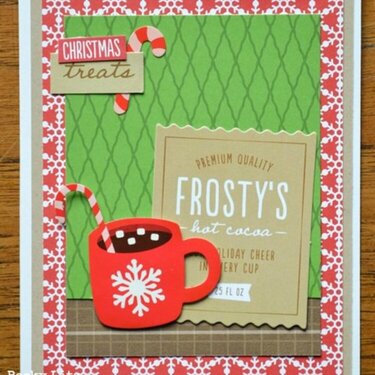 Cocoa Christmas Card *My Creative Scrapbook Kit*