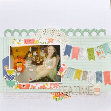 Tea Time *My Creative Scrapbook kit club*