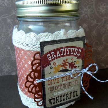 Thankful Jar