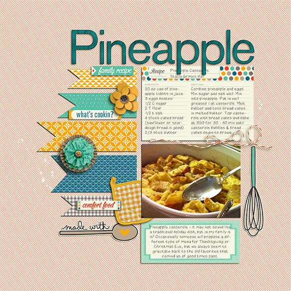 Pineapple Cassrole