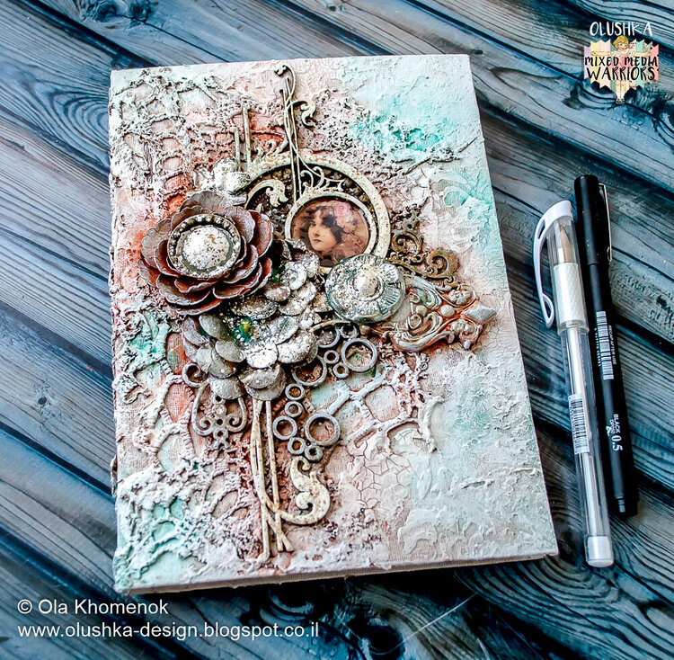 Vintage style notebook