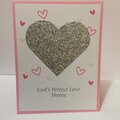 God's Perfect Love Valentine's Card
