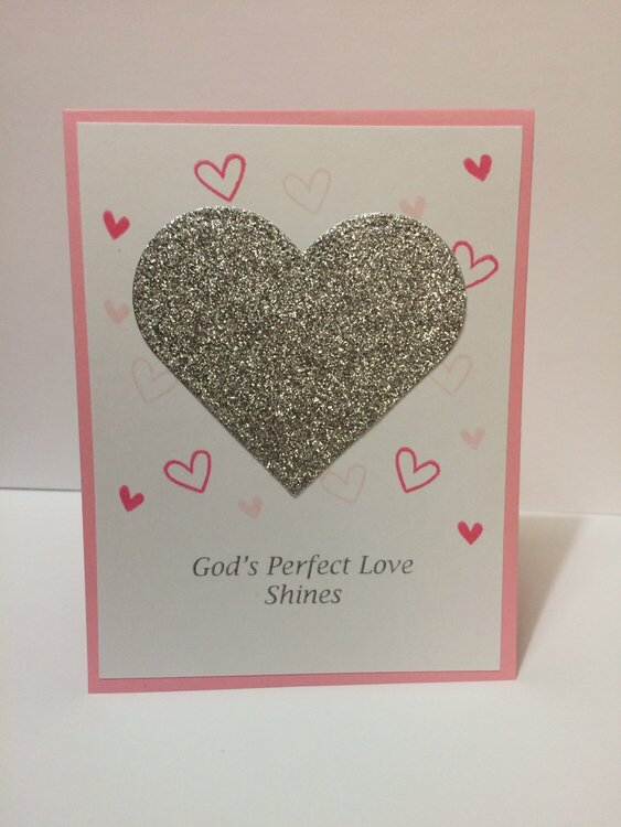 God&#039;s Perfect Love Valentine&#039;s Card