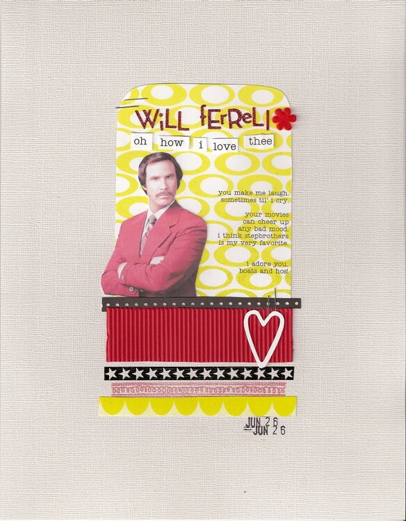 &quot;will ferrell oh how i love thee&quot;