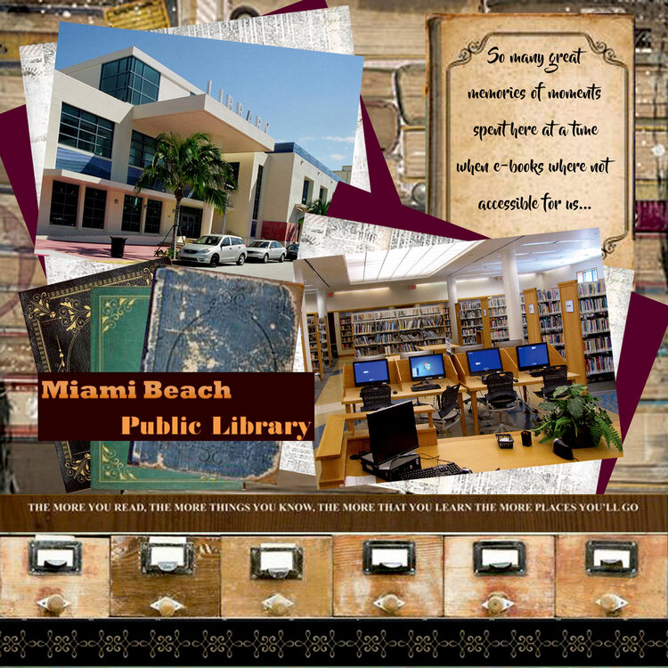 MIAMI BEACH PUBLIC LIBRARY (Dewey Decimal System Day)