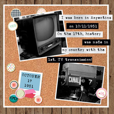 1ST. TV TRANSMISSION