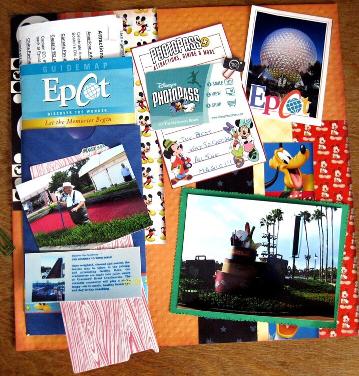 FIRST TRIP TO DISNEY WORLD (OCTOBER 2011) - PAGE 28 - FOLDER - INSIDE