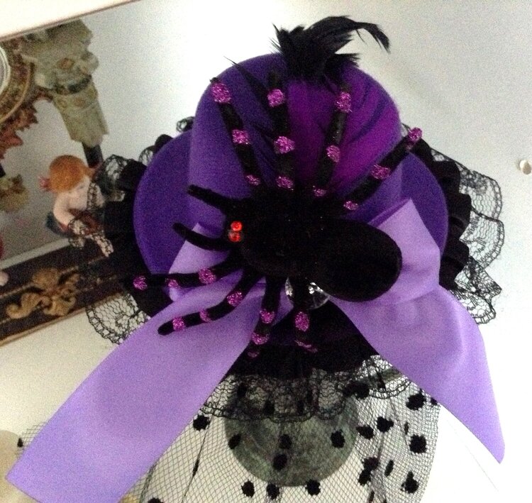 NEW HALLOWEEN DECOR I JUST MADE - 16 - SPOOKY HAT