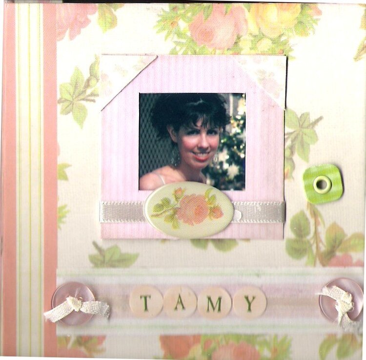 MINI ALBUM TAMY - 4x4 - COVER